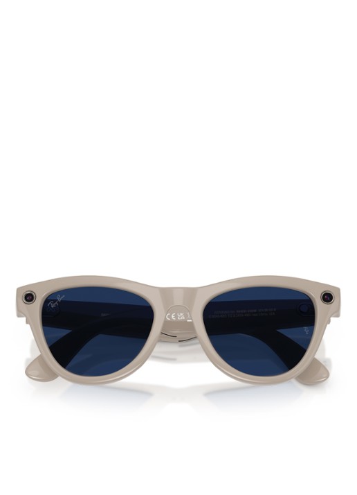 Ray-Ban Meta Skyler zonnebril RW4014 - detail 3 beige
