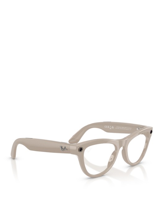 Ray-Ban Meta Skyler zonnebril RW4014 - detail 5 beige
