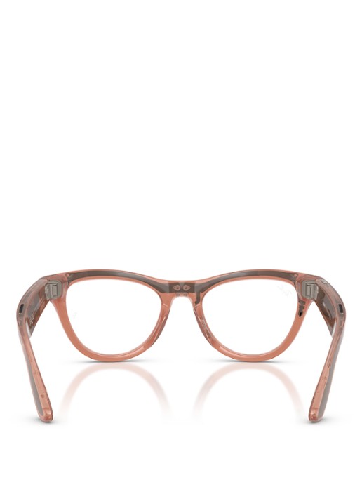 Ray-Ban Meta Skyler zonnebril RW4014 - achterkant 7 bruin