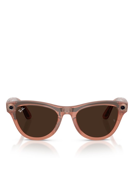 Ray-Ban Meta Skyler zonnebril RW4014 - detail 2 bruin