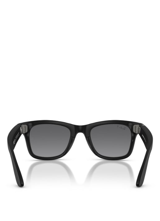 Ray-Ban Meta Wayfarer zonnebril gepolariseerd RW4012 - achterkant 6 zwart