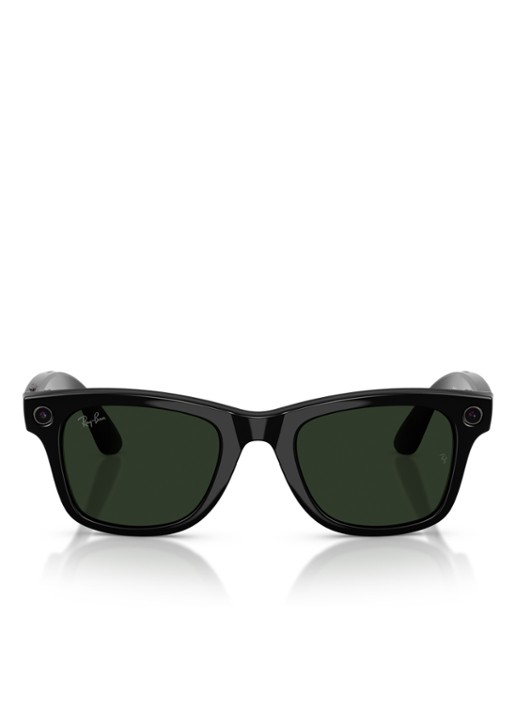 Ray-Ban Meta Wayfarer zonnebril RW4012 - detail zwart-06
