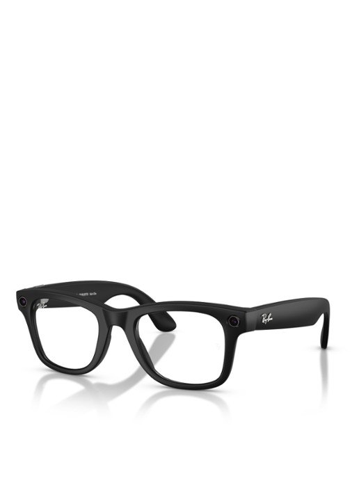 Ray-Ban Meta Wayfarer zonnebril RW4012 - detail 6 zwart-03