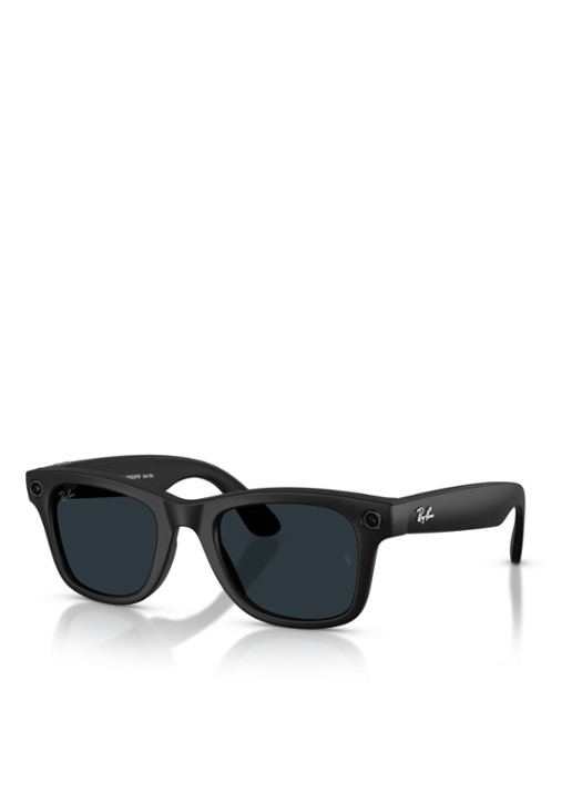 Ray-Ban Meta Wayfarer zonnebril RW4012 - voorkant zwart