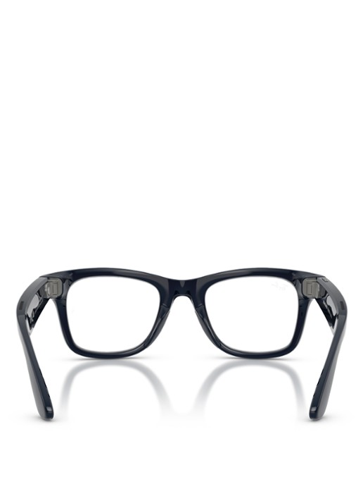 Ray-Ban Meta Wayfarer zonnebril RW4012 - achterkant 2 zwart-01