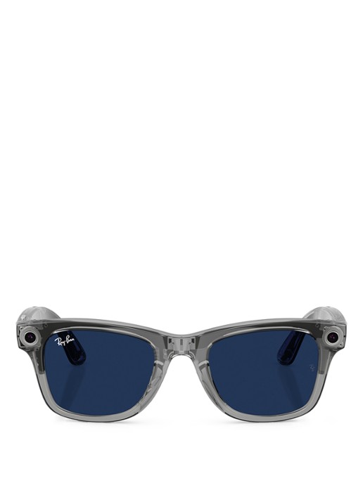 Ray-Ban Meta Wayfarer zonnebril RW4012 - detail 3 grijs