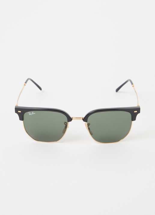 Ray-Ban New Clubmaster zonnebril RB4416  - voorkant 2 zwart