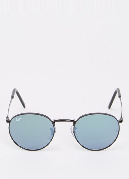 Ray-Ban New Round zonnebril RB3637 - detail 2 zwart