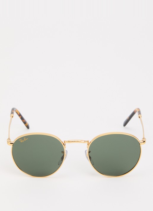 Ray-Ban New Round zonnebril RB3637 - detail 2 goud