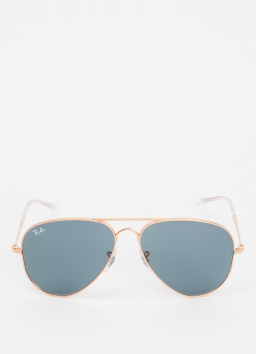 Ray-Ban Old Aviator zonnebril RB3825 - detail roségoud