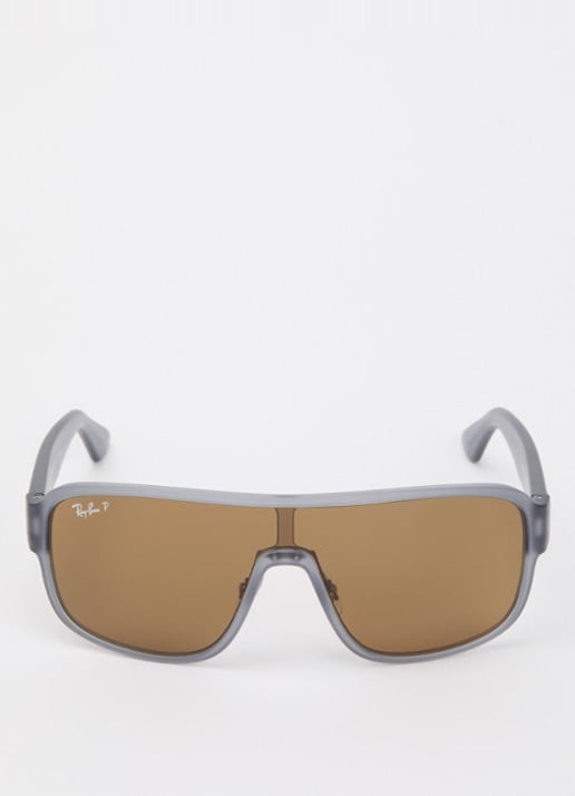 Ray-Ban Piloten zonnebril gepolariseerd RB2229 - detail 2 grijs