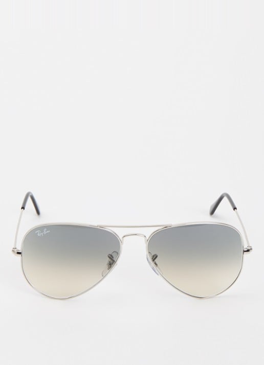 Ray-Ban Piloten zonnebril RB3025 - detail witgoud
