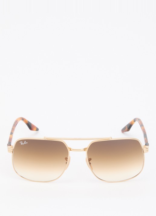 Ray-Ban Piloten zonnebril RB3699 - detail 2 goud