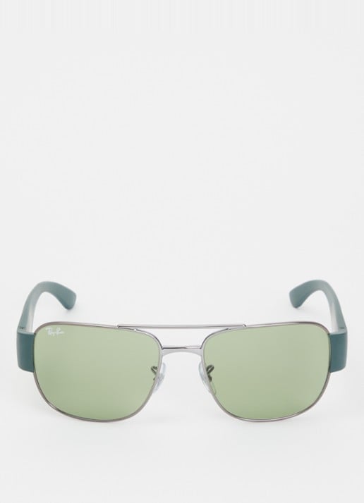 Ray-Ban Piloten zonnebril RB3756 - detail groen