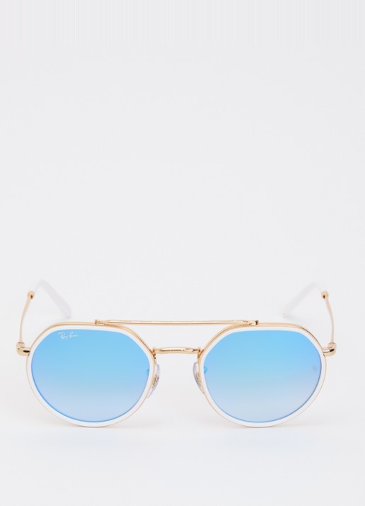 Ray-Ban Piloten zonnebril RB3765 - detail 2 wit