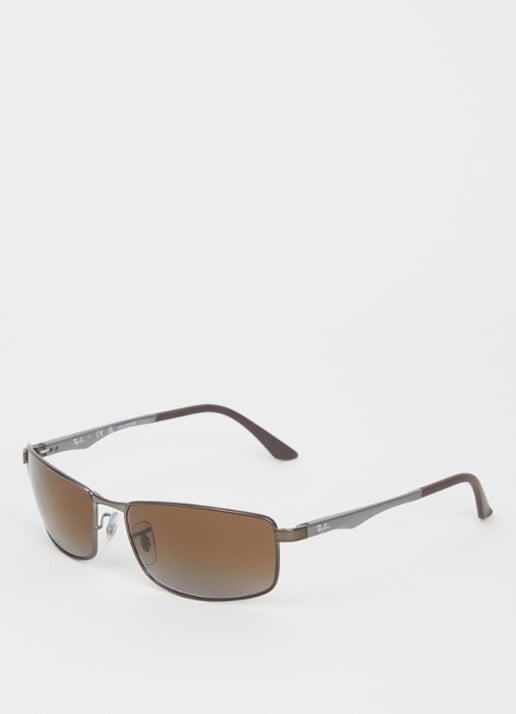 Ray-Ban Retro zonnebril gepolariseerd RB3498