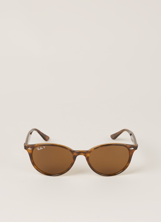 Ray-Ban Retro zonnebril gepolariseerd RB4305 - voorkant 2 bruin