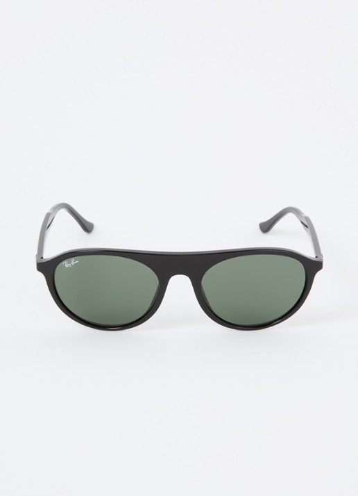 Ray-Ban Retro zonnebril RB2215 - detail 2 zwart