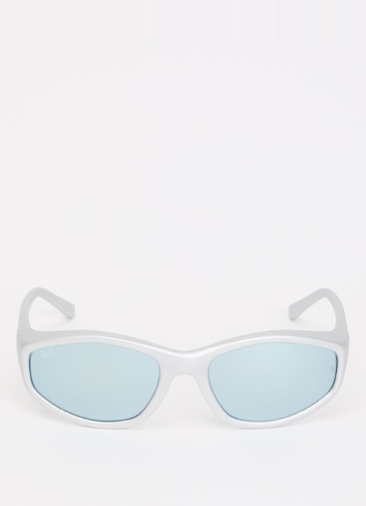 Ray-Ban Retro zonnebril RB2228F - detail zilver