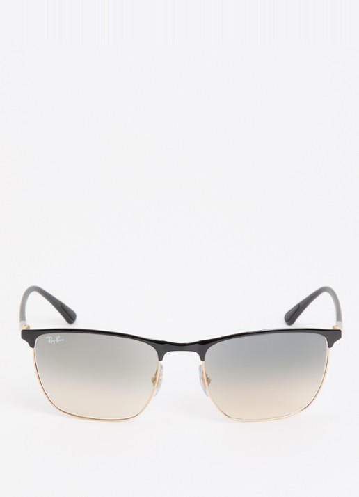 Ray-Ban Retro zonnebril RB3686 - detail zwart