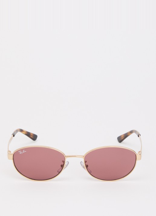 Ray-Ban Retro zonnebril RB3774D - detail goud