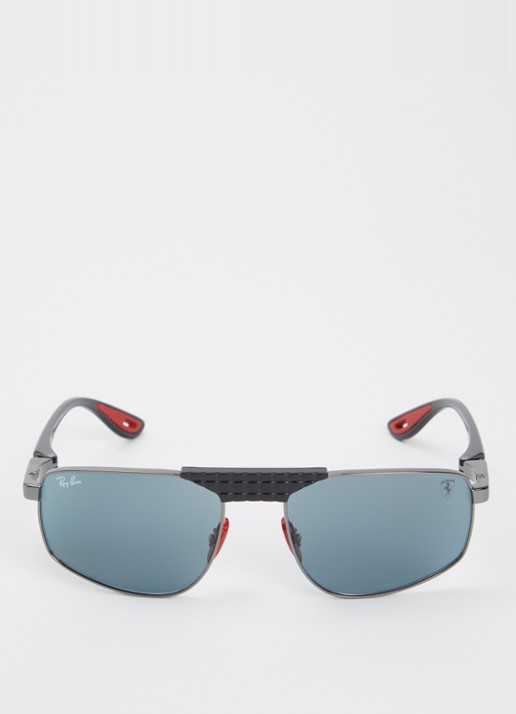 Ray-Ban Retro zonnebril RB3776M - detail antraciet