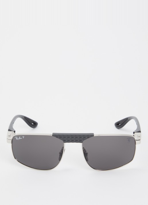 Ray-Ban Retro zonnebril RB3776M - detail zilver