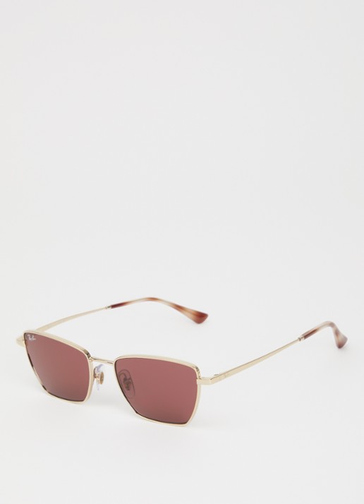 Ray-Ban Retro zonnebril RB3783 - detail goud