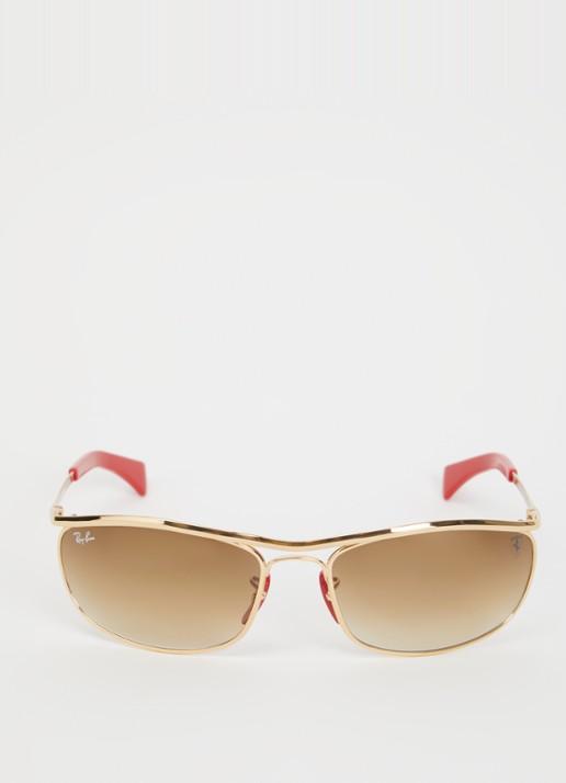 Ray-Ban Retro zonnebril RB3819M - detail 2 goud