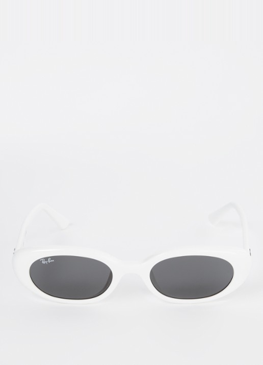 Ray-Ban Retro zonnebril RB4441D - detail 3 wit