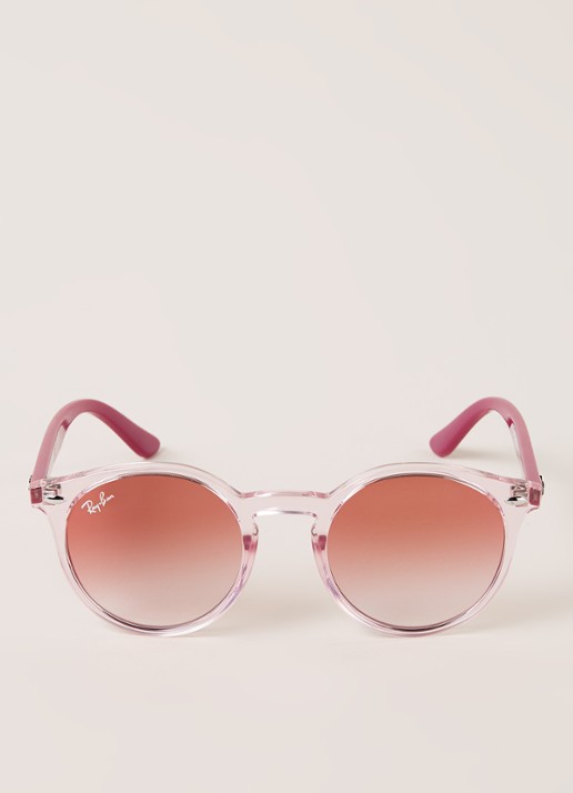 Ray-Ban Retro zonnebril RJ9064S - voorkant 4 roze