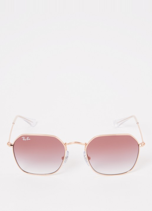 Ray-Ban Retro zonnebril RJ9594S - detail roségoud