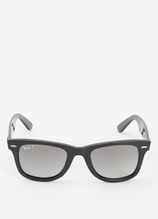 Ray-Ban Wayfarer Ease zonnebril RB4340 - detail 2 zwart
