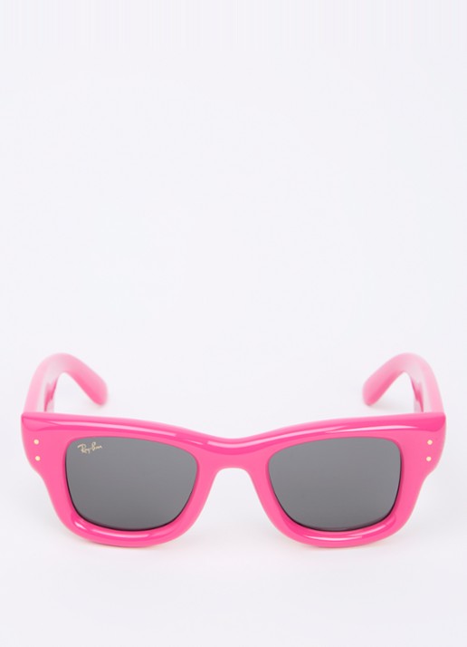 Ray-Ban Wayfarer Puffer zonnebril RB4940 - detail 2 roze