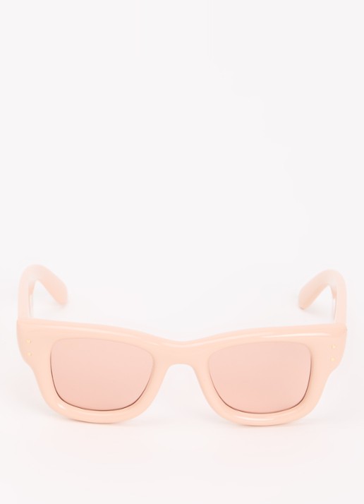 Ray-Ban Wayfarer Puffer zonnebril RB4940  - detail roze