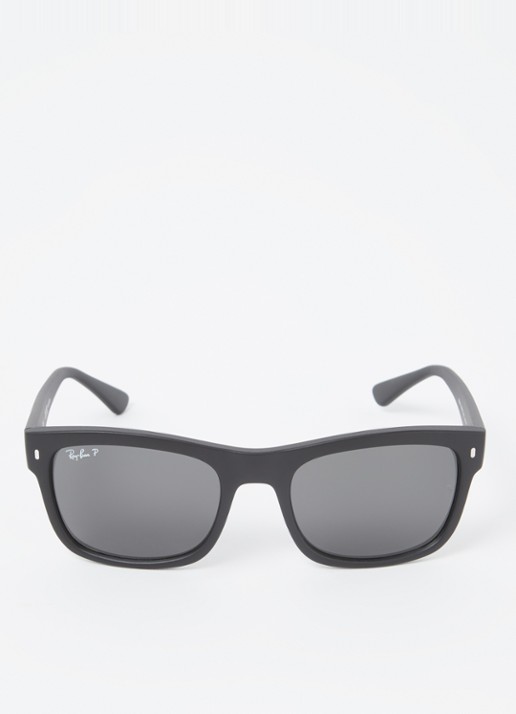 Ray-Ban Wayfarer zonnebril gepolariseerd RB4428 - detail 3 zwart