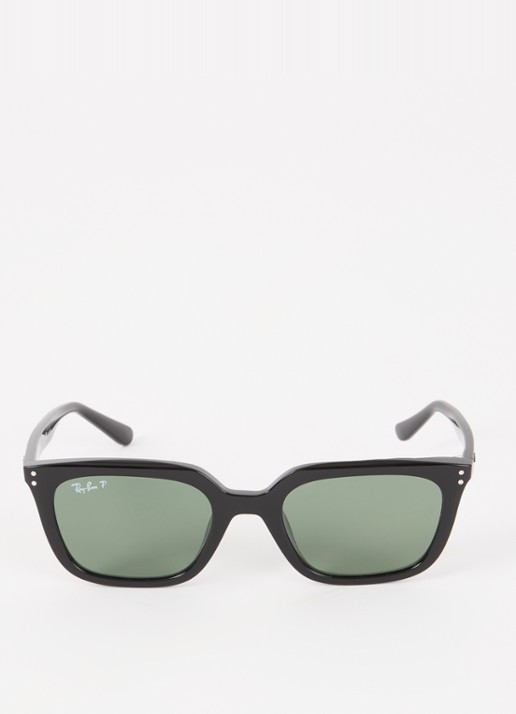 Ray-Ban Wayfarer zonnebril gepolariseerd RB4439D  - detail 2 zwart