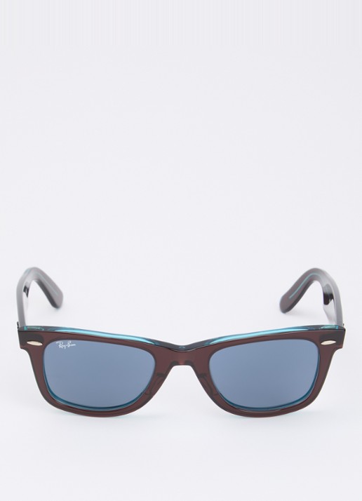 Ray-Ban Wayfarer zonnebril RB2140 - detail 2 donkerbruin