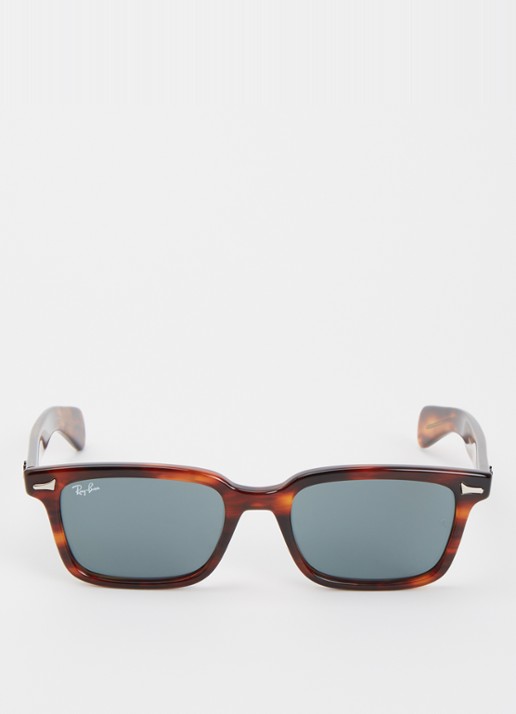 Ray-Ban Wayfarer zonnebril RB2234F - detail 2 roodbruin