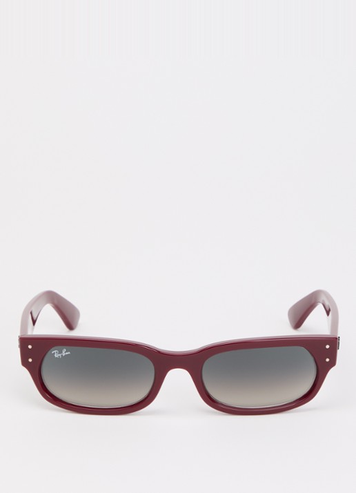Ray-Ban Wayfarer zonnebril RB2236 - detail 2 rood