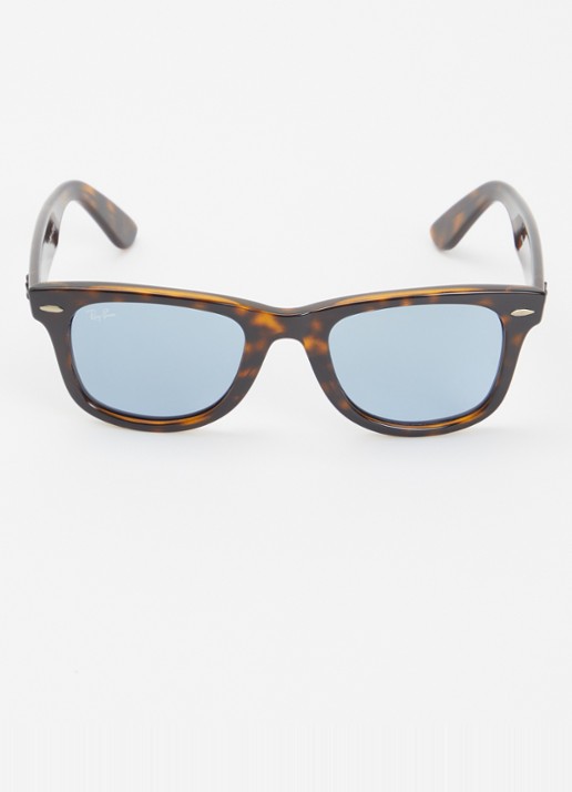 Ray-Ban Wayfarer zonnebril RB4340 - detail donkerbruin