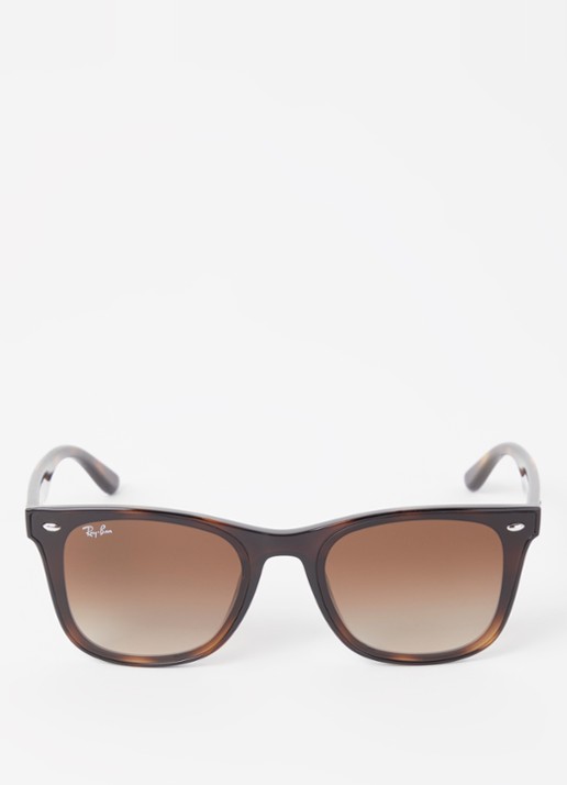 Ray-Ban Wayfarer zonnebril RB4420   - detail 3 donkerbruin