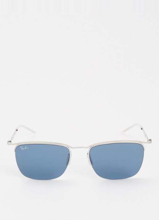 Ray-Ban Wayfarer zonnebril RB8550 - detail zilver