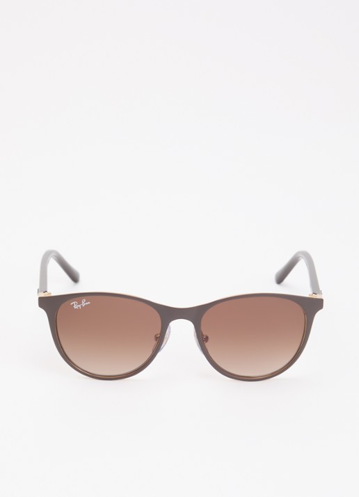 Ray-Ban Wayfarer zonnebril RB9552S - detail bruin