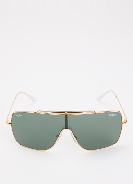 Ray-Ban Wings II zonnebril RB3697 - detail 2 goud