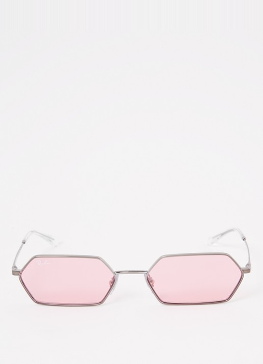 Ray-Ban Yevi zonnebril RB3728 - detail 2 zilver