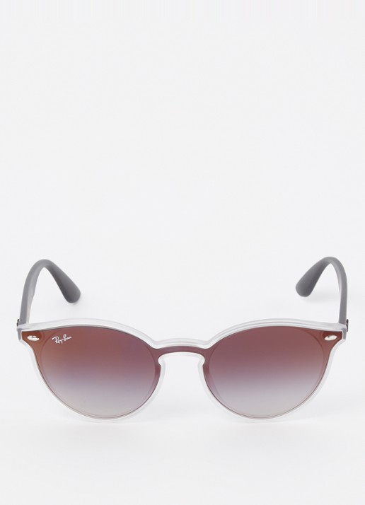 Ray-Ban Zonnebril RB4380N - detail 3 grijs