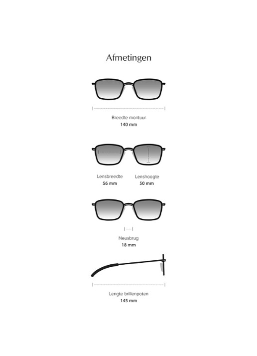 Ray-Ban Zonnebril RB4387 - detail 4 zwart