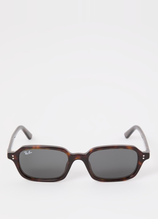 Ray-Ban Zuri zonnebril RB4455 - detail donkerbruin
