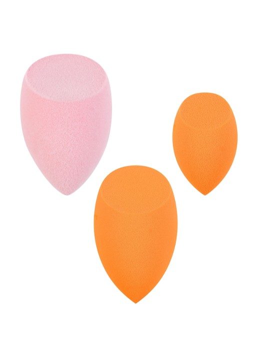 Real Techniques Ultimate Makeup Sponge Blending and Setting Trio - make-up spons set van 3  - voorkant 2 undefined